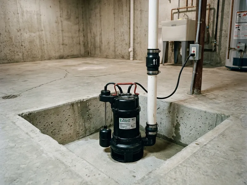 Sump Pump Installation Plumber in North Lewisburg, OH